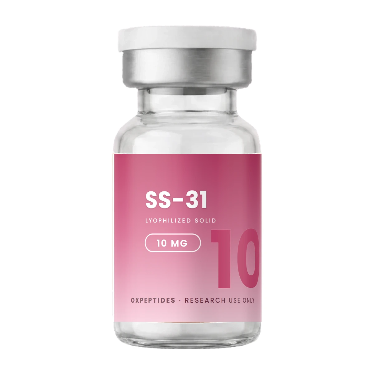 Ss-31 · SS-31 Durchstechflasche — lyophilisiert, OXpeptides Etikett