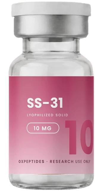 SS-31 10 mg — versiegelte lyophilisiertes Durchstechflasche, SS-31 Etikett