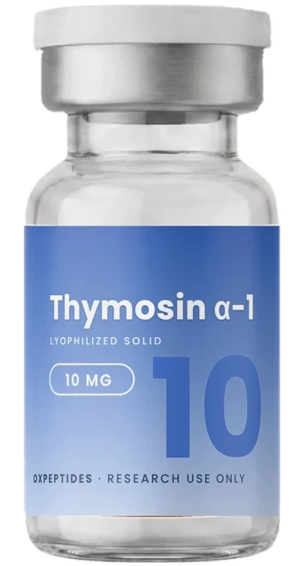 Thymosin α-1 10 mg — versiegelte lyophilisiertes Durchstechflasche, Thymosin α-1 Etikett